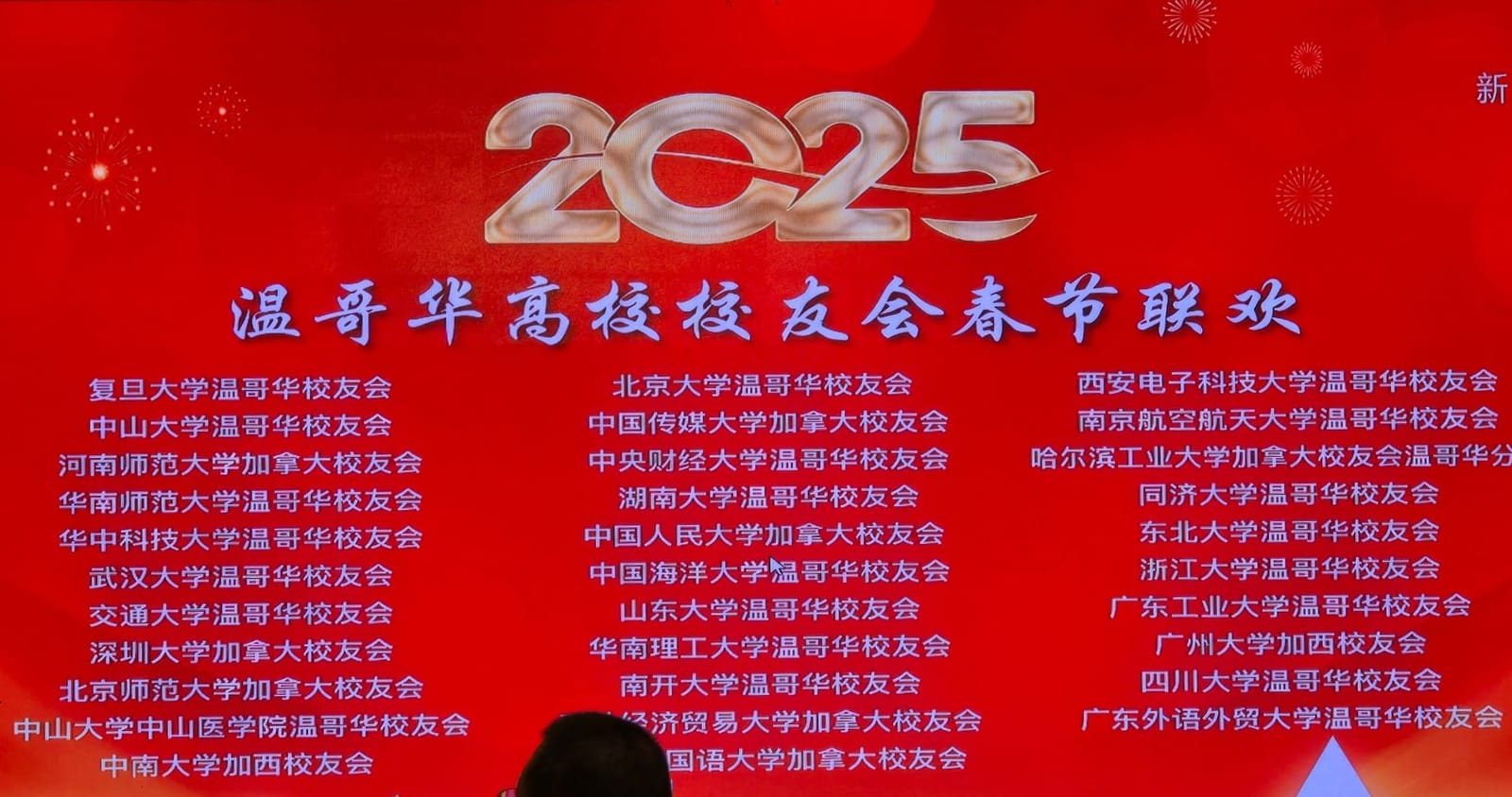 2025中国32所高校温哥华校友新春联欢会《青春返场、一路繁花》盛大举办，东大校友获好评