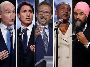 加拿大唯一一场英文大选辩论落幕，五位党领你最看好谁?