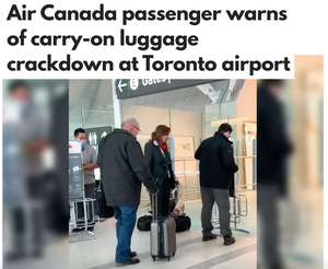 加拿大机场春假限流, 12.5万人挤爆航站楼